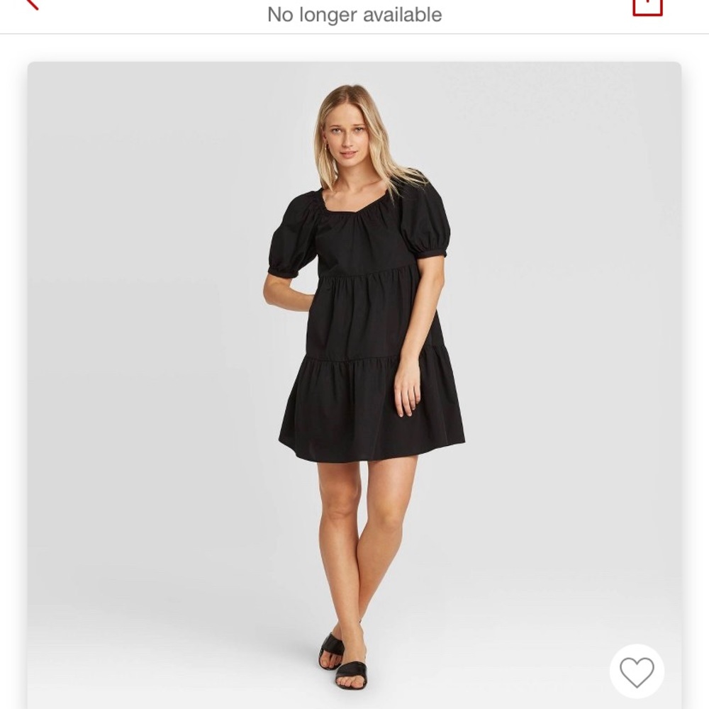 Women's Puff Short Sleeve Dress - Who What Wear™